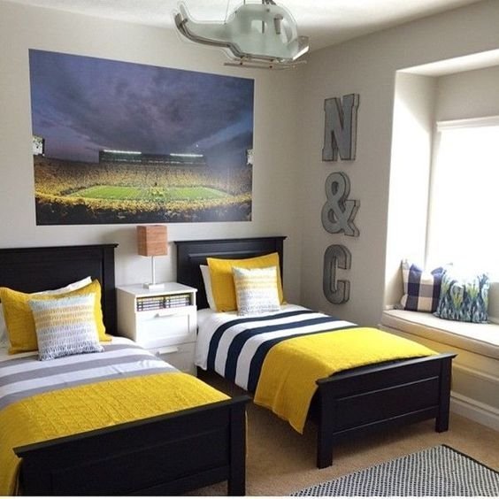  عکس اتاق خواب شیک پسرانه