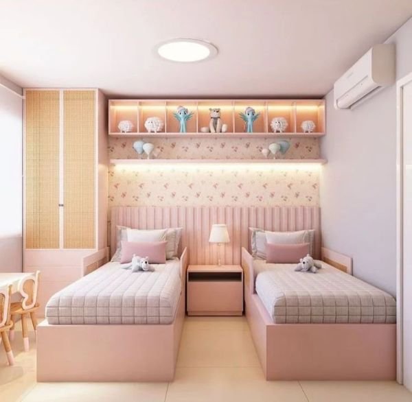  عکس اتاق خواب شیک دخترانه