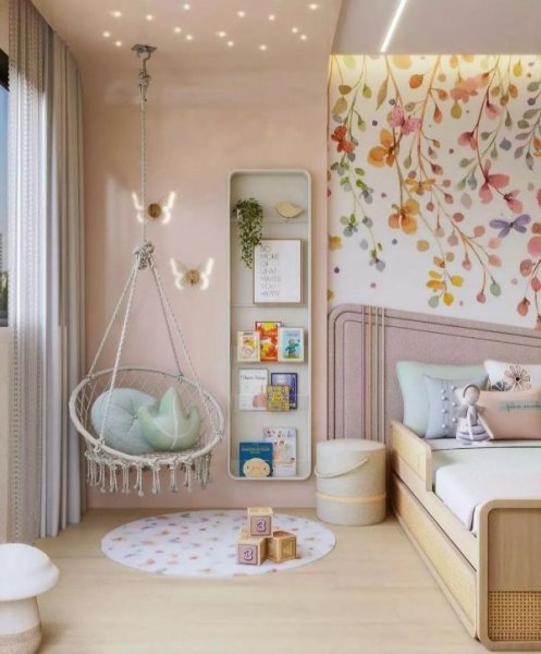  عکس اتاق خواب شیک دخترانه