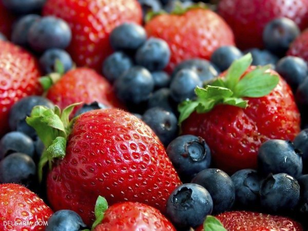  عکس توت فرنگی برای بک گراند با کیفیت بالا
