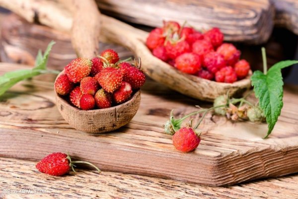  عکس توت فرنگی برای بک گراند با کیفیت بالا