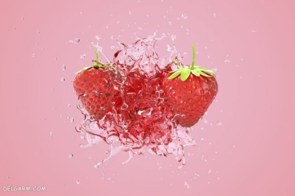  عکس توت فرنگی برای بک گراند با کیفیت بالا