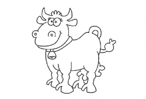  عکس گاو نقاشی