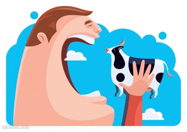  عکس نقاشی گاو وحشی