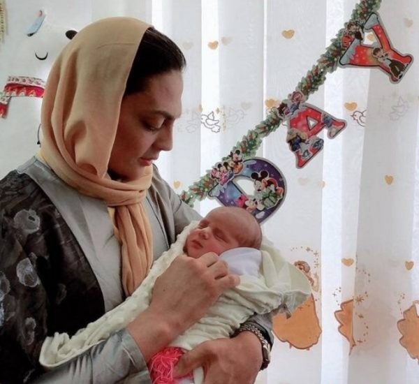  عکس الهه منصوریان و همسرش