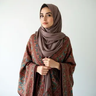 عکس دختر هوش مصنوعی با حجاب
