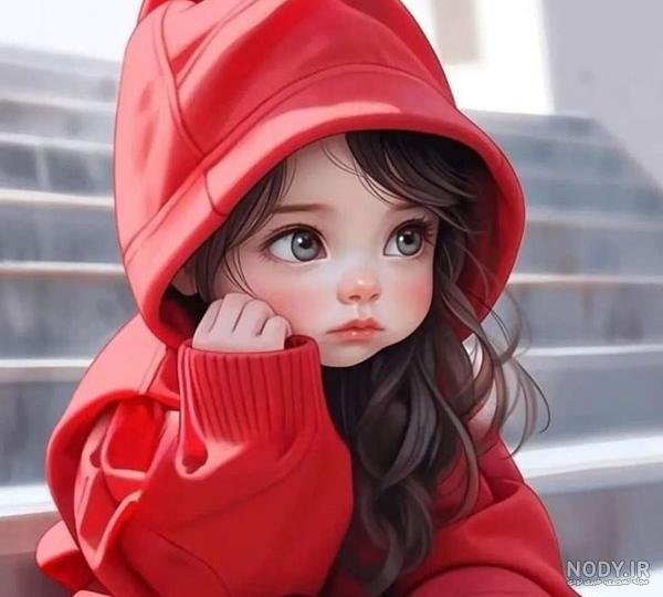 عکس دختر بچه با هوش مصنوعی