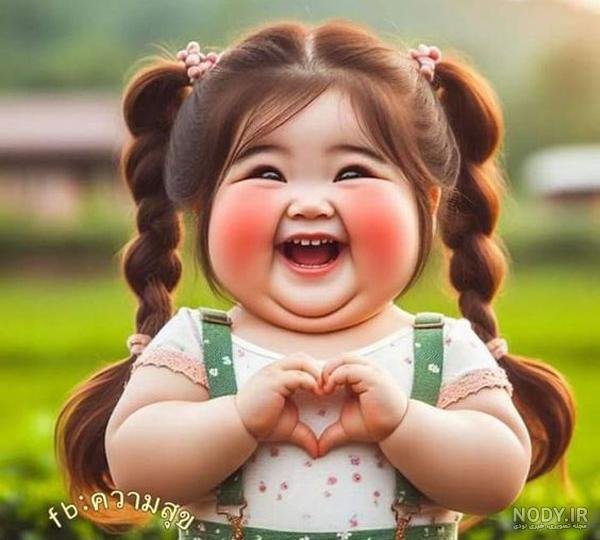 عکس دختر بچه با هوش مصنوعی