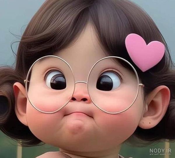 عکس دختر بچه با هوش مصنوعی