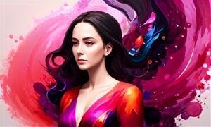 عکس دختر هوش مصنوعی برای پروفایل