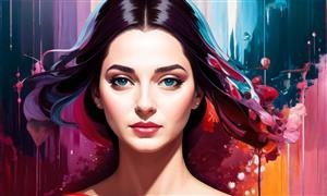 عکس دختر هوش مصنوعی برای پروفایل