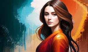عکس دختر هوش مصنوعی برای پروفایل