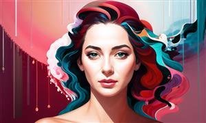 عکس دختر هوش مصنوعی برای پروفایل