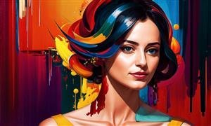 عکس دختر هوش مصنوعی برای پروفایل