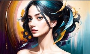 عکس دختر هوش مصنوعی برای پروفایل