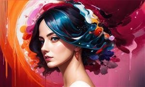 عکس دختر هوش مصنوعی برای پروفایل