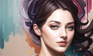 عکس دختر هوش مصنوعی برای پروفایل