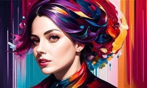 عکس دختر هوش مصنوعی برای پروفایل