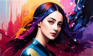 عکس دختر هوش مصنوعی برای پروفایل