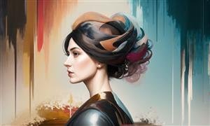 عکس دختر هوش مصنوعی برای پروفایل