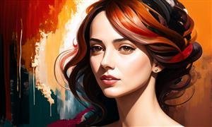 عکس دختر هوش مصنوعی برای پروفایل