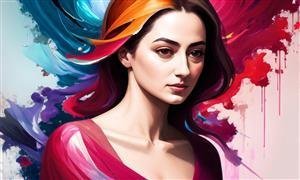 عکس دختر هوش مصنوعی برای پروفایل