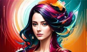 عکس دختر هوش مصنوعی برای پروفایل