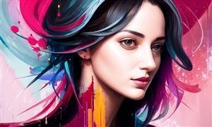 عکس دختر هوش مصنوعی برای پروفایل
