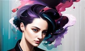 عکس دختر هوش مصنوعی برای پروفایل