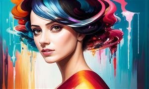 عکس دختر هوش مصنوعی برای پروفایل