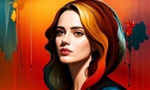 عکس دختر هوش مصنوعی برای پروفایل