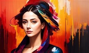 عکس دختر هوش مصنوعی برای پروفایل