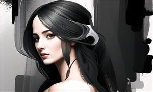 عکس دختر هوش مصنوعی برای پروفایل
