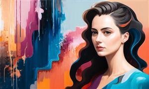 عکس دختر هوش مصنوعی برای پروفایل