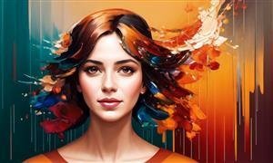 عکس دختر هوش مصنوعی برای پروفایل