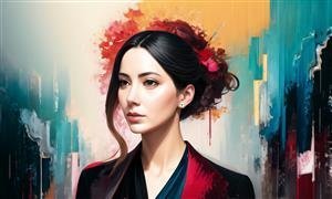 عکس دختر هوش مصنوعی برای پروفایل