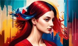 عکس دختر هوش مصنوعی برای پروفایل