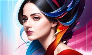 عکس دختر هوش مصنوعی برای پروفایل