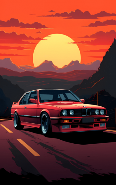  والپیپر ماشین BMW بی ام و برای موبایل با کیفیت 4K