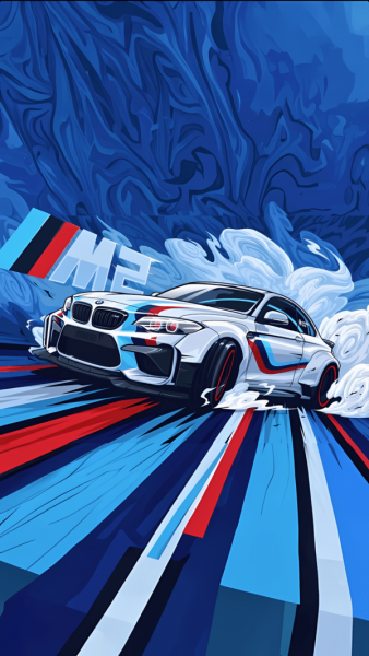  والپیپر ماشین BMW بی ام و برای موبایل با کیفیت 4K