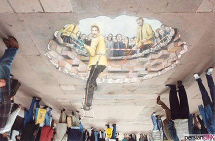  دانلود عکس نقاشی خیابانی