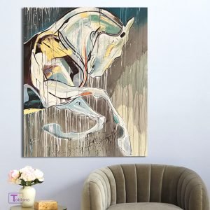 نقاشی رنگ روغن با کیفیت بالا برای بک گراند گوشی