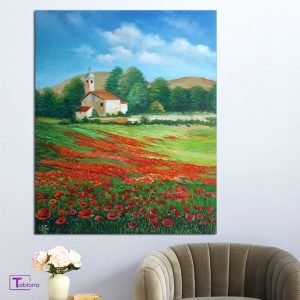 نقاشی رنگ روغن با کیفیت بالا برای بک گراند گوشی