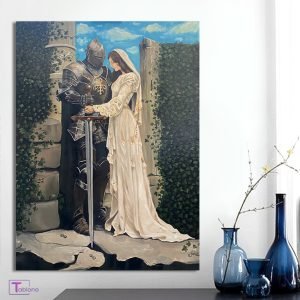 نقاشی رنگ روغن با کیفیت بالا برای بک گراند گوشی