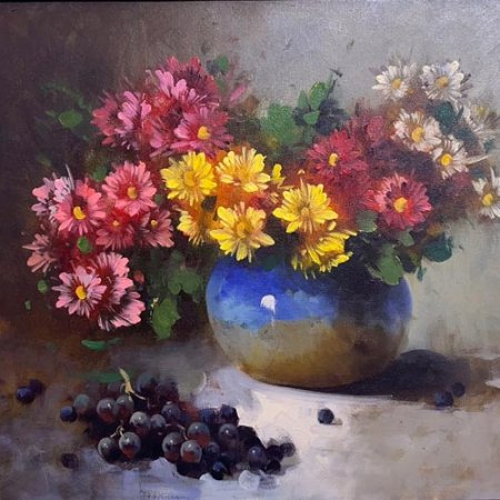 عکس نقاشی رنگ روغن