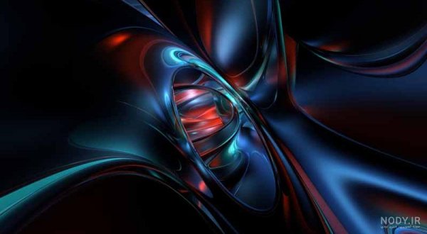 عکس سه بعدی مشکی برای تصویر زمینه