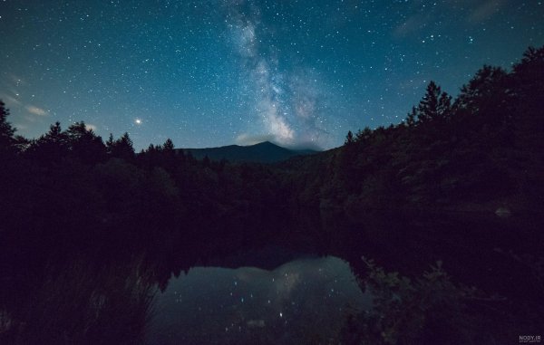 زیباترین عکس منظره شب برای پروفایل