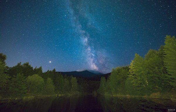 زیباترین عکس منظره شب برای پروفایل