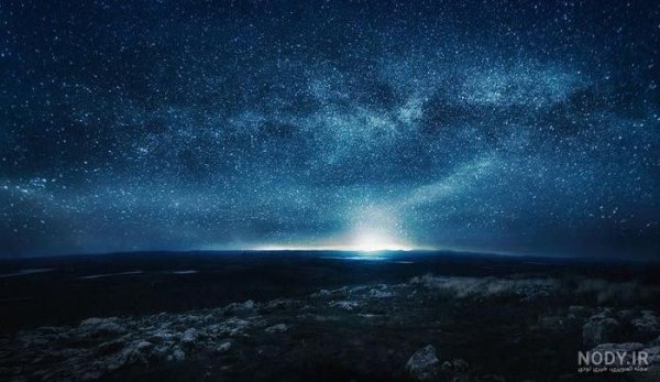 زیباترین عکس منظره شب برای پروفایل
