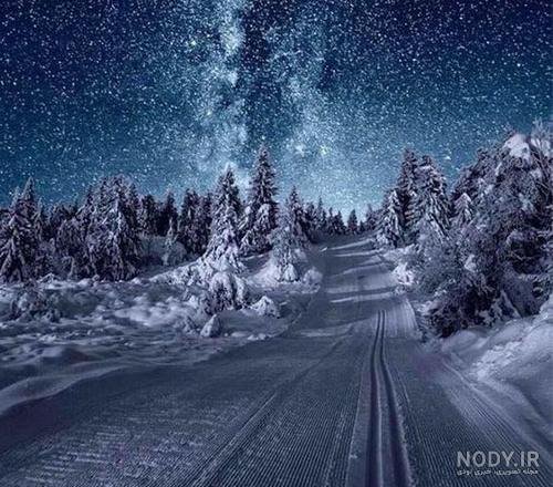 زیباترین عکس منظره شب برای پروفایل